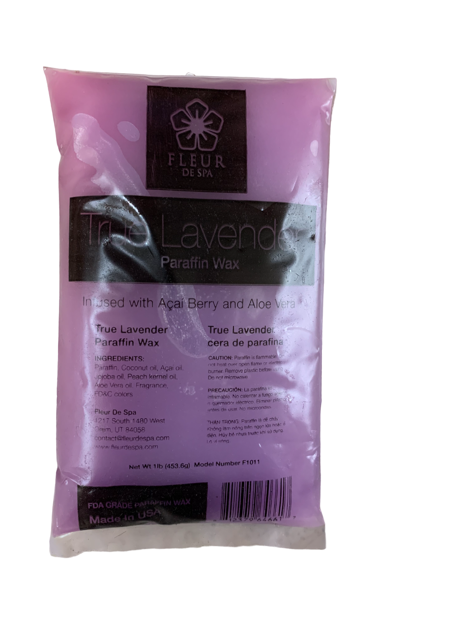 Fleur Paraffin Wax True Lavender